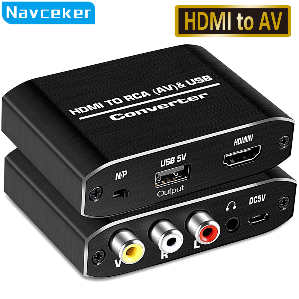 Navceker HDMI TO AV Scaler Ada - Scart To Hdmi 评论和价格