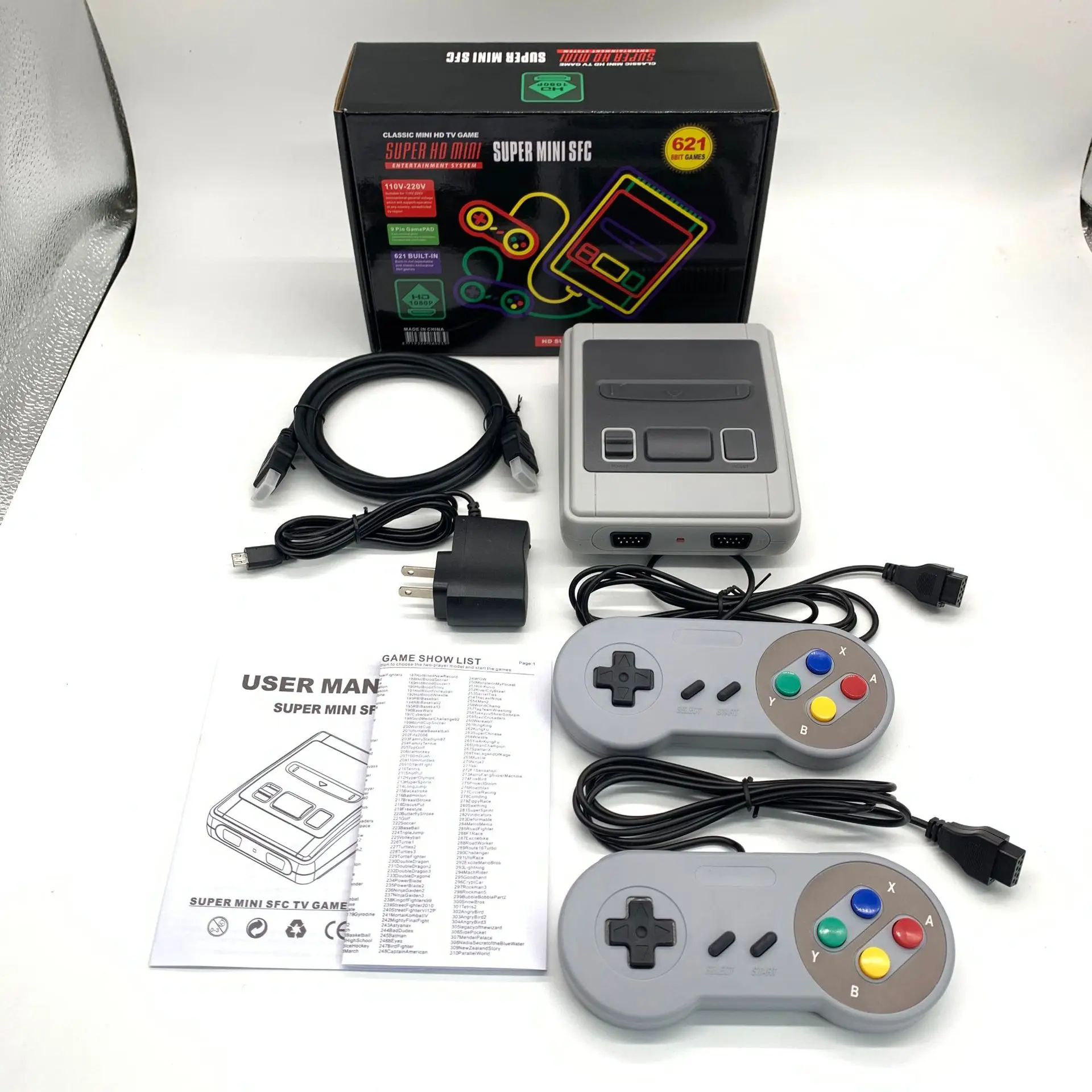SFC621 4K HDMI Mini Retro SNES - Retro Gaming N64 评论和价格