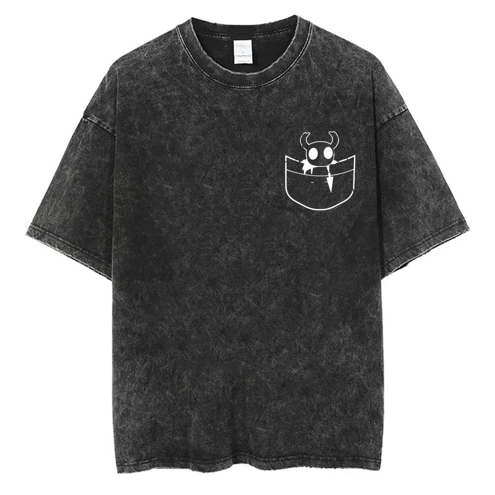 Washed Vintage Game Hollow Kni - Retro Gaming T Shirt 评论和价格
