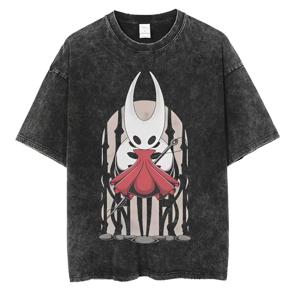 Washed Vintage Game Hollow Kni - Retro Gaming T Shirt 评论和价格