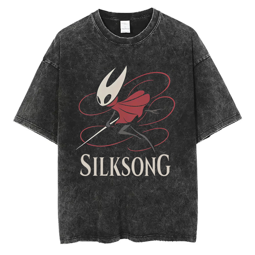Washed Vintage Game Hollow Kni - Retro Gaming T Shirt 评论和价格